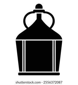 Silhouette vector with white background