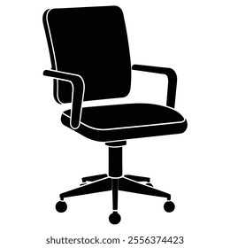 Silhouette vector with white background