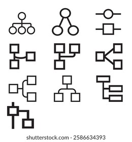  silhouette vector with white background Icons design with illustrator'