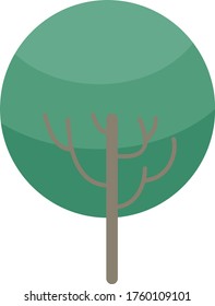 Silhouette Wasser und Baumlogo, Vektorgrafik-Elemente