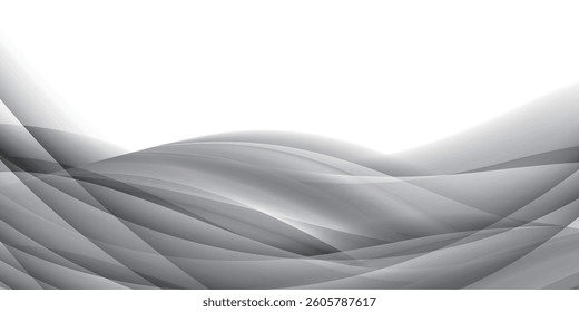 Silhouette Wave Japanese Pattern Background