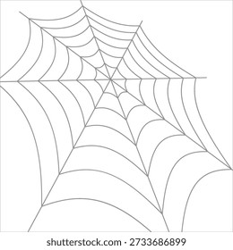 La silueta del Web. Ilustración vectorial. Fondo transparente. Aislado