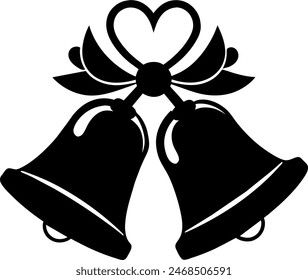 silhouette of a wedding love bride groom lovebirds