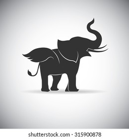  Silhouette Wings Elephant 