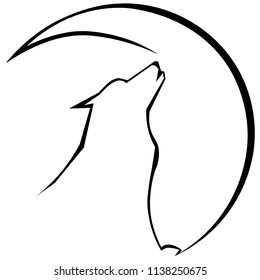 Horse Head Shape Outline Vector Illustration Stock Vector (Royalty Free ...