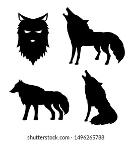 43,410 Wolf silhouette Images, Stock Photos & Vectors | Shutterstock