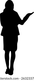 silhouette of a woman holding a book