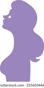 Silhouette of a woman with long hair, crying, with tears streaming down her face. The image symbolizes sadness, pain, and the impact of gender-based violence.