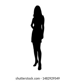 126,686 Female silhouette standing Images, Stock Photos & Vectors ...