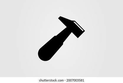 Silhouette of Working Tools black