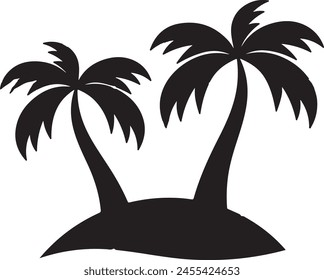 silhouette-palm trees silhouettes,set of palm trees,palm trees silhouettes,set of trees,set of palms,	palm, tree, tropical, beach, vector, nature, silhouette, summer, coconut, island, sea, 