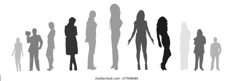 silhouettes
