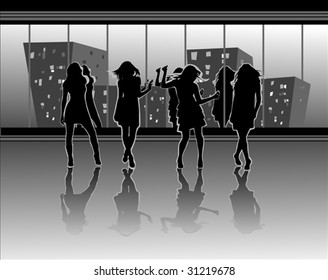 silhouettes