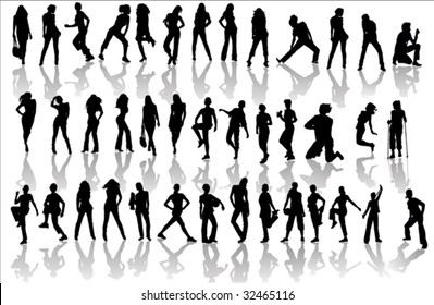 silhouettes