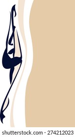 Silhouettes of ballerinas.