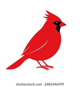 A silhouettes bird vector illustration on white background