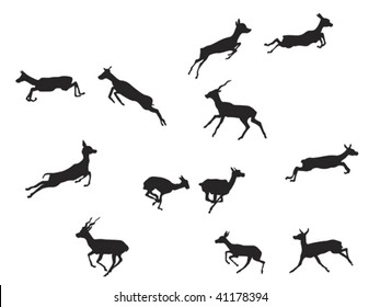 5,486 Jumping antelope Images, Stock Photos & Vectors | Shutterstock