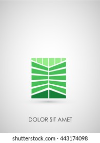 Silhouettes of buildings,  vector illustration