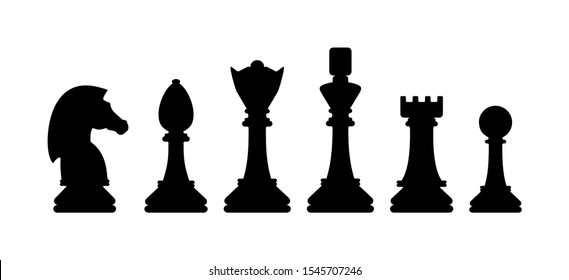 12,939 Chess pieces silhouette Images, Stock Photos & Vectors ...