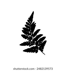 Silhouettes of Flowers . Contemporary aesthetic vector element for logo, decoration, print, cover, wallpaper.