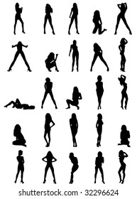 5,444 Silhouette girl on knees Images, Stock Photos & Vectors ...