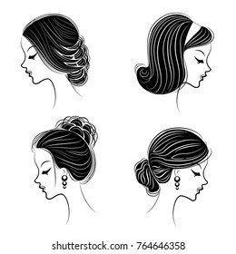 Imagenes Fotos De Stock Y Vectores Sobre Short Hair Sketch