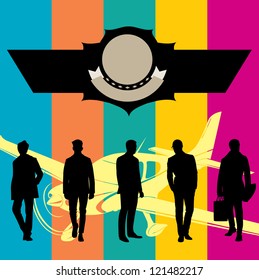 silhouettes of Men 0033