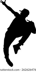 Silhouettes of people exercising in the gym, collection for healthy lifestyle and training illustrations