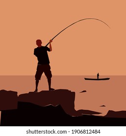 Nelayan gambar