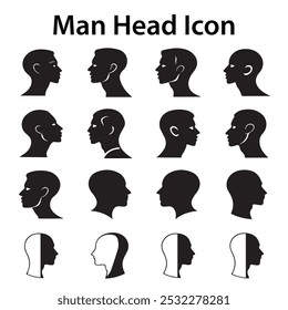 Silhouettes of people working group set vector illustration black and white. Person businessman and woman adult. Team work community isolated shape