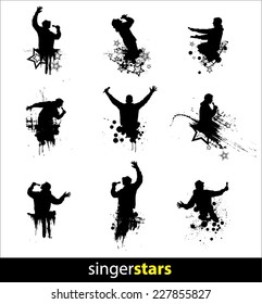 Silhouettes  for performance advertising banners 