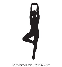 Silhouettes, Sport Women Silhouettes, Yoga, Collection, Yoga Pose, Graphic, Meditate, Relaxation, Workout, Black, Isolated, Lifestyle, Asana, Relax, Vector Illustration