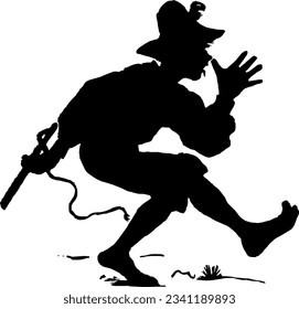 Silhouettes vactor drawing image Files
