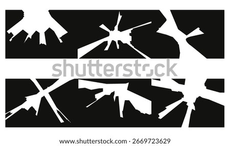 Silhoutte of some big building