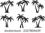 Silhuette Plam Tree Images And White Background