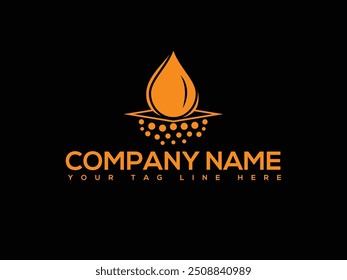 Silica Gel Logo Design, Antibacterial logo design vector template