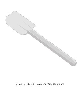 Silicone Spatula Vector Icon Illustration