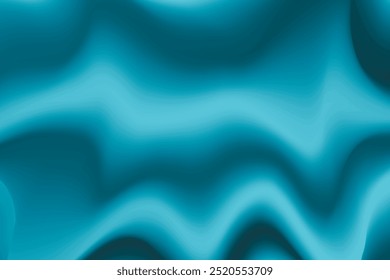 Fondo azul de seda. Patrón de Vector Abstractas con espacio de copia. Textura líquida de la onda, Fondo de pantalla liso de la cortina. Tela de Boda, satén. Diseño ondulado para el Anuncio, tarjeta, postal, telón de fondo.