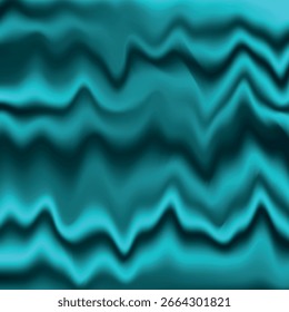 Fondo azul de seda. Patrón de Vector Abstractas con espacio de copia. Textura líquida de la onda, Fondo de pantalla liso de la cortina. Tela de Boda, satén. Diseño ondulado para el Anuncio, tarjeta, postal, telón de fondo.