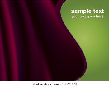 silk curtain - abstract stylish background
