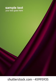 Seidenvorhang - abstrakter, stylischer Hintergrund