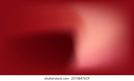 Silk Dark Red Gradient Background. Dynamic fluid shapes for web design, posters, and branding. Modern vector illustration.