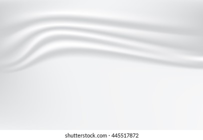 Silk fabric  luxury cloth abstract background.Vector illustration