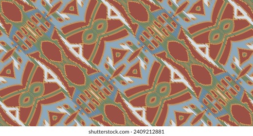 Silk fabric Patola sari Pattern Seamless Bandana print silk Motif embroidery, Ikat embroidery vector Design for Print egyptian pattern tibetan mandala bandanna