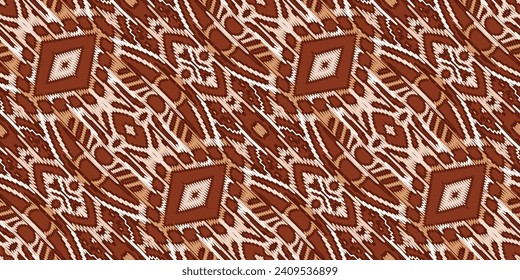 Tejido de seda Patola sari Pattern Seamless Mughal Arquitectura Motif bordado, vectores de bordado Ikat Diseño para Imprimir patrón egipcio mandala bandanna tibetana