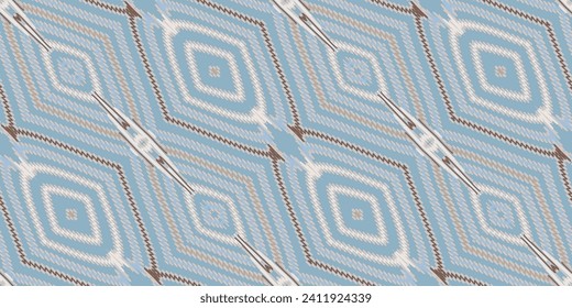 Seidengewebe Patola sari Muster Seamless Native American, Motif Stickerei, Ikat Stickerei Vektordesign für Print lace Muster nahtlose Muster Vintage Shibori Jacquard nahtlos
