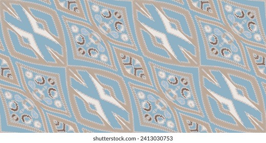 Silk fabric Patola sari Pattern Seamless Native American, Motif embroidery, Ikat embroidery vector Design for Print pattern vintage flower folk navajo patchwork pattern