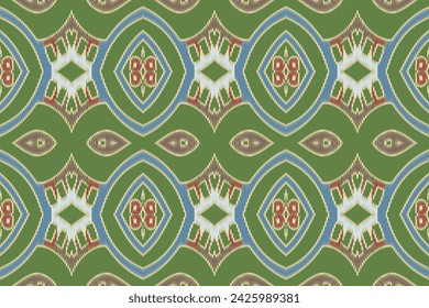 Tejido de seda Patola sari Patrón Sin costuras Mughal arquitectura Bordado de motivos, Ikat bordado vector Diseño para imprimir corbata teñido funda de almohada sambal puri kurti mughal arquitectura