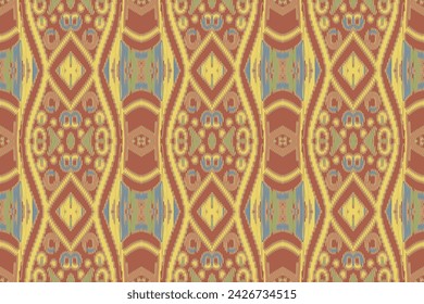 Seidenstoff Patola Sari Muster Nahtlose Native American, Motiv Stickerei, Ikat Stickerei Vektor Design für Print Figur Stammestinte auf Stoff Patola Sari