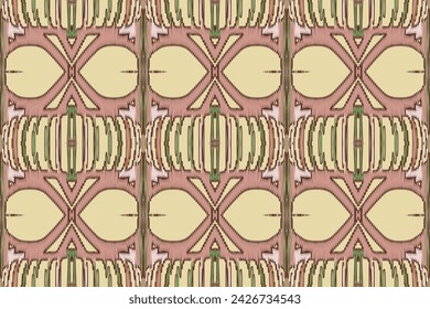 Tejido de seda Patola sari Patrón Seamless Bandana estampado seda Motivo bordado, Ikat bordado vector Diseño para imprimir kurta patrón moghal motivos tapiz patrón floral repetir